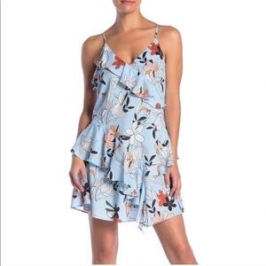 Parker Holly Ruffle Floral Dress
